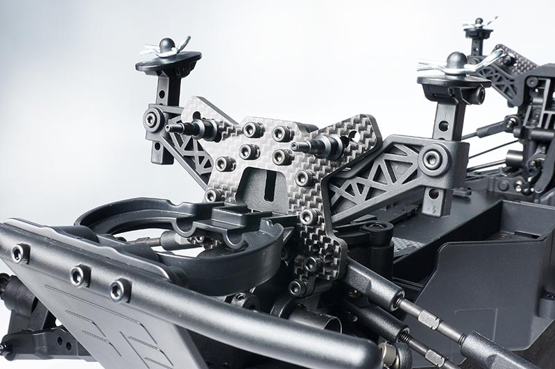 Koswork Tekno Front Carbon Shock Tower MT410/SCT410 2.0 Nick Hobbies