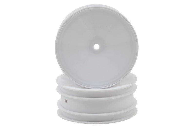 moko ② Yokomo 12mm Hex 2WD Front Buggy Wheels (White) (2) (YZ-2/B-MAX2
