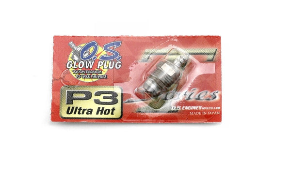 O.S. P3 Turbo Glow Plug "Ultra Hot" DG