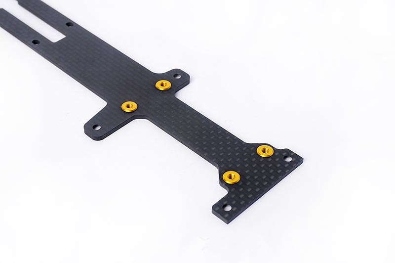 【Kouji Carp様オーダー】 Koswork Kyosho Mid Optima 2022 Carbon Radio Plate/ESC Mount