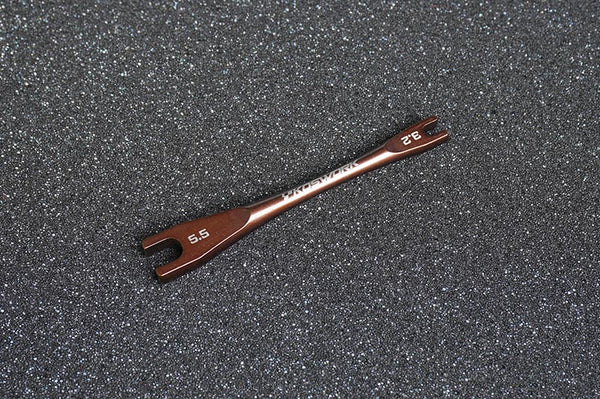 Koswork Steel Turnbuckle Wrench (3mm, 3.2mm & 5.5mm) (For Associated Cars & 3mm Nut)