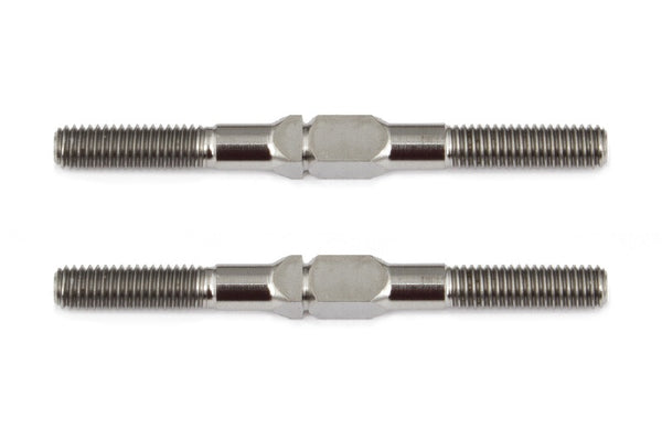 Team Associated 1.375" Titanium Turnbuckle Set (Silver)