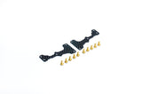 Koswork Kyosho Front Arm Stiffeners Set Top 1.5mm Carbon Graphite (w/Screws) MP11 KOS04381-11