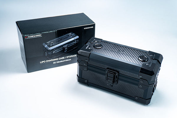 Koswork XS Lipo Charging Case / Storage Case 180x80xH100mm KOS32310XS