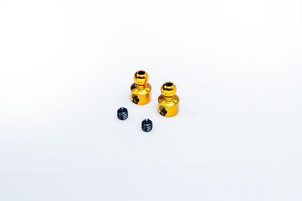 Koswork Kyosho 4.3mm Anti-Roll Bar Stabilizer Ball Gold (2) KOS04305-8
