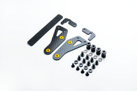 Koswork Kyosho Carbon Shorty Lipo Battery Mount Set Turbo Optima Mid Special/Mid Optima 2022 KOS04355-12