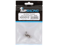 1UP Racing Pro Duty Titanium ServoLock Screws (3x8mm)