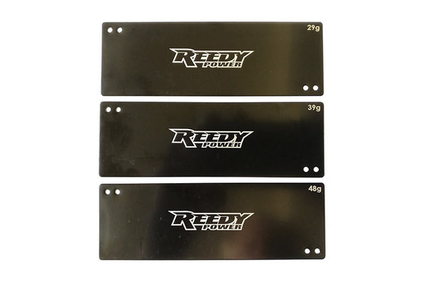 Team Associated REEDY STANDARD BATTERY WEIGHT SET - 29g, 39g, 48g