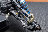 Koswork Kyosho Front Arm Stiffeners Set Top 1.5mm Carbon Graphite (w/Screws) MP11 KOS04381-11