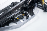 Koswork Kyosho Carbon Shorty Lipo Battery Mount Set Turbo Optima Mid Special/Mid Optima 2022 KOS04355-12