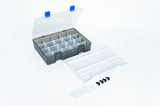 Koswork KOS32111 Tool Box + KOS32111-1 Partition Kit + KOS32101 Parts Tray KOS32112-2B/BK/G/W