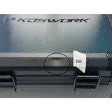 Scratch & Dent: Discounted Price Koswork Mini Black V2 Aluminum Carry Case (w/foam) KOS32302-10PX/CH/EX/M17/MT44/NB4/G11P/KMZ/SEZ