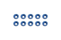 Team Associated 3mm M3 BLUE COUNTERSUNK ALUM WASHER (10pcs)