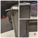 Scratch & Dent: 50% OFF Koswork Mini Black V2 Aluminum Carry Case (w/foam) KOS32302-10PX/CH/EX/M17/MT44/NB4/G11P/KMZ/SEZ