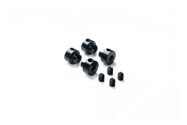 Koswork Tekno Aluminum Sway Bar Collars (4) Black EB/NB/ET/NT48 MT/SCT410 2.0