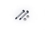Koswork RC10 Hardened Hinge Pin w/locknuts (2) 2WD/4WD Team Associated KOS04191