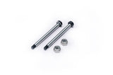 Koswork RC10 Hardened Hinge Pin w/locknuts (2) 2WD/4WD Team Associated KOS04191