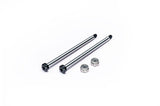 Koswork RC10 Hardened Hinge Pin w/locknuts (2) 2WD/4WD Team Associated KOS04191