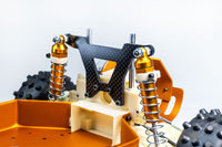 Koswork RC10 3mm Front / Rear Carbon Shock Tower Team Associated