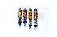 Koswork RC10 12mm Gold Body Black Big Bore Buggy Shock Set (F & R) Team Associated KOS04191
