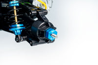 Koswork Tamiya 6mm Aluminum Clamping Wheel Hex (4) Blue
