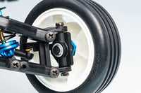 Koswork Tamiya 6mm Aluminum Clamping Wheel Hex (4) Blue