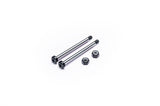 Koswork Yokomo Inner Hardened Arm Pin/Suspension Shaft 3x42.1mm (w/Alum Locknuts) (2) YZ-870C / YZ-10