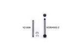 Koswork Yokomo Inner Hardened Arm Pin/Suspension Shaft 3x42.1mm (w/Alum Locknuts) (2) YZ-870C / YZ-10
