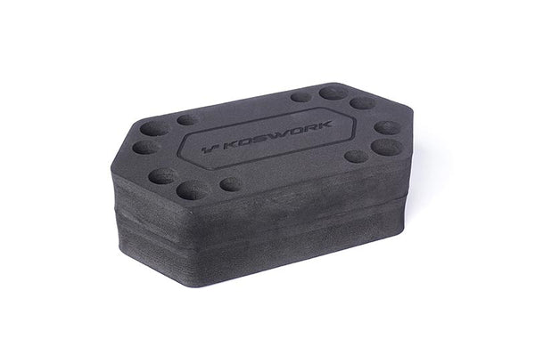 Koswork H60mm 206x110mm Foam Car Stand (1/10 Buggy)