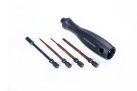 Koswork Mini-Z 4pcs Mini Car Tool Set (H1.5, N4.5, P00 & P1) 1/4" Drive Hex