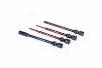 Koswork Mini-Z 4pcs Mini Car Tool Set (H1.5, N4.5, P00 & P1) 1/4" Drive Hex