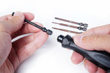 Koswork Mini-Z 4pcs Mini Car Tool Set (H1.5, N4.5, P00 & P1) 1/4" Drive Hex