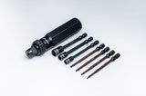 Koswork Associated RC10 T1 Alum 1/4″ Drive Handle Standard Hex Wrench Nut Driver Tool Set (7pcs) KOS13207-T1RC10