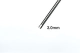 Koswork  KOS13209 HSS Hex Wrench 1.5, 2.0, 2.5&nbsp;&amp;&nbsp;3.0mm (w/100mm Tip) (Light Tri Handle) KOS13209-H15.H20.H25.H30.HSET3.HSET4