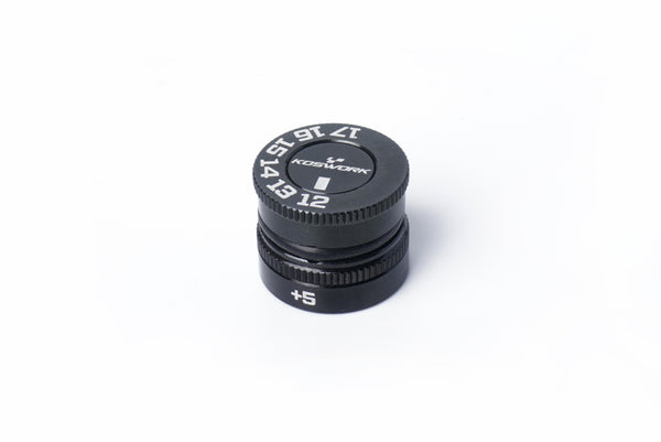 Koswork 12~22mm Adjustable Ride Height Gauge (w/KOS13362 5mm block) (1/10 Buggy)