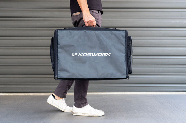 Koswork 1/10 Compact 3 Drawer PP Frame Buggy Bag (1/10, 1 Large & 2 Medium)