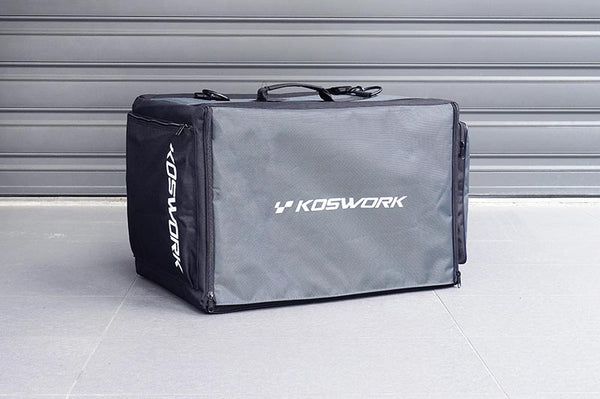 Koswork 1/8 Compact 3 Drawer Buggy/Onroad Car Bag (1/8, 1 Large & 2 Medium)