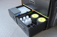 Koswork 1/8 Compact 3 Drawer Buggy/Onroad Car Bag (1/8, 1 Large & 2 Medium)