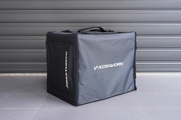 Koswork 1/8 Dual Drawer PP Frame Buggy/Onroad Car Bag (1/8, 2 Large)