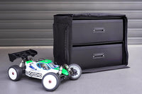 Koswork 1/8 Dual Drawer PP Frame Buggy/Onroad Car Bag (1/8, 2 Large)
