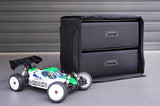 Koswork 1/8 Dual Drawer PP Frame Buggy/Onroad Car Bag (1/8, 2 Large)