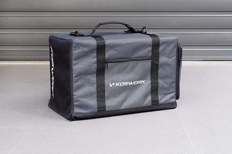 Koswork 1/10 Two Large Drawer Side Touring Car Carrying Bag