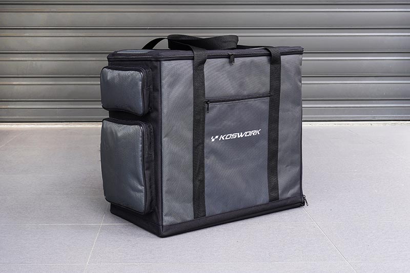 Koswork 1/10 Three Large Drawer Side Touring Car Carrying Bag (Top