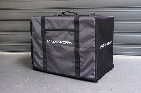 Koswork 1/8 Two Large Drawer Side Buggy/Onroad Car Carrying Bag