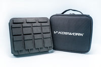 Koswork 260x230x95mm Hard Frame Motor/ESC/Servo/Receiver Bag (w/EVA hard foam) KOS32418