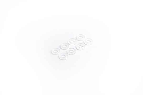 Koswork 3x6x1mm 3mm Nylon Washer / Shim White (8) KOS40306-1NY
