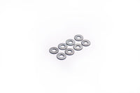 Koswork 3x8x0.5mm 3mm Steel Washer / Shim Black (8) KOS40308-05