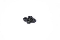Koswork M5 Steel Nuts Black (w/container) (4)