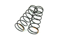 Tekno Shock Spring Set (front, 1.5×7.5T, 70mm, orange) w/o header card