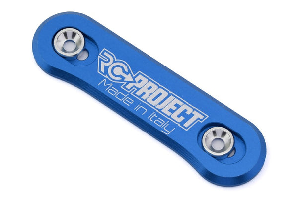 RC Project Ergal Aluminum One Piece 1/8 Wing Button (Blue) (Buggy/Truggy)